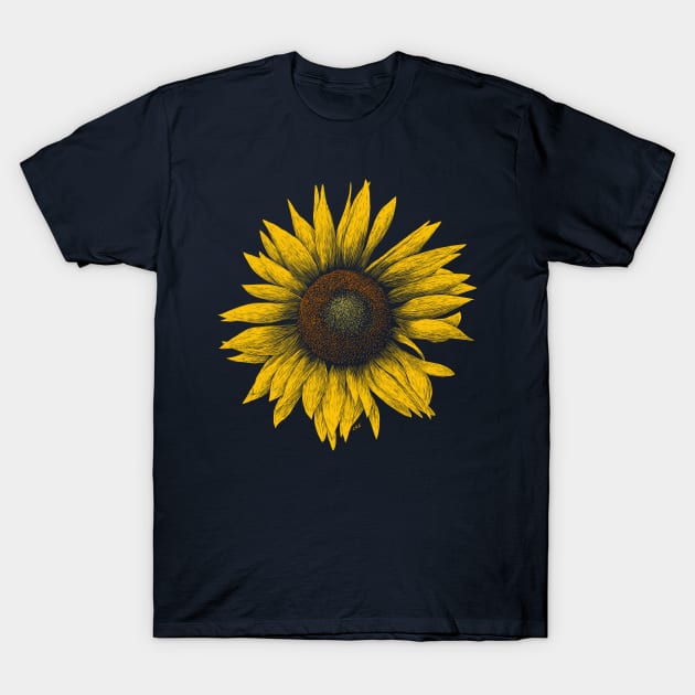 Sunflower T-Shirt by Walking in Nature